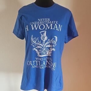 Outlander Blue Graphic Women's T-Shirt